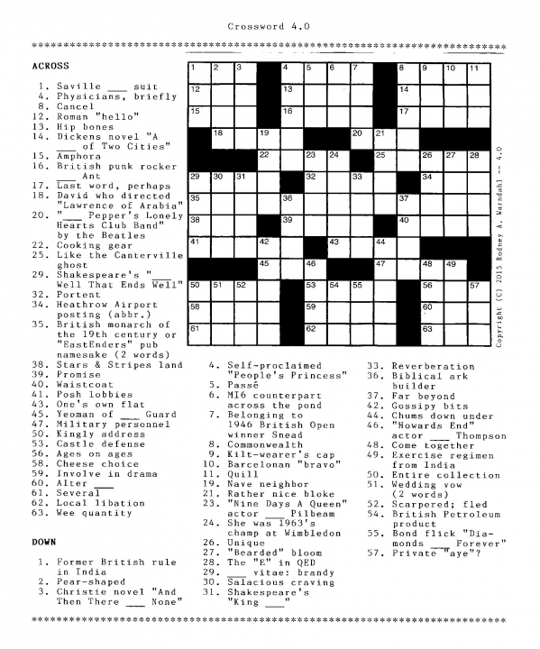 Crossword 4.0