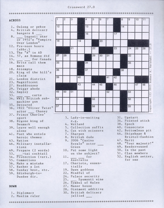 Crossword 27.0