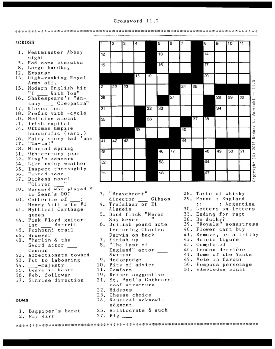 Crossword 11.0