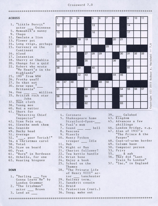 Crossword 7.0